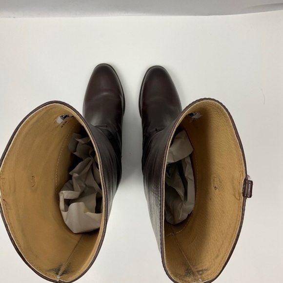 Frye Womens Lindsey Plate Tall Riding Boots Brown 6.5 - Picture 8 of 15